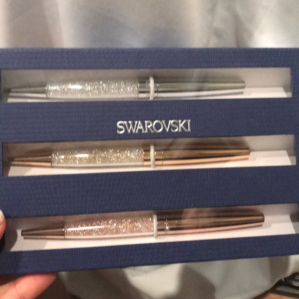 Swarovski pens set of 3